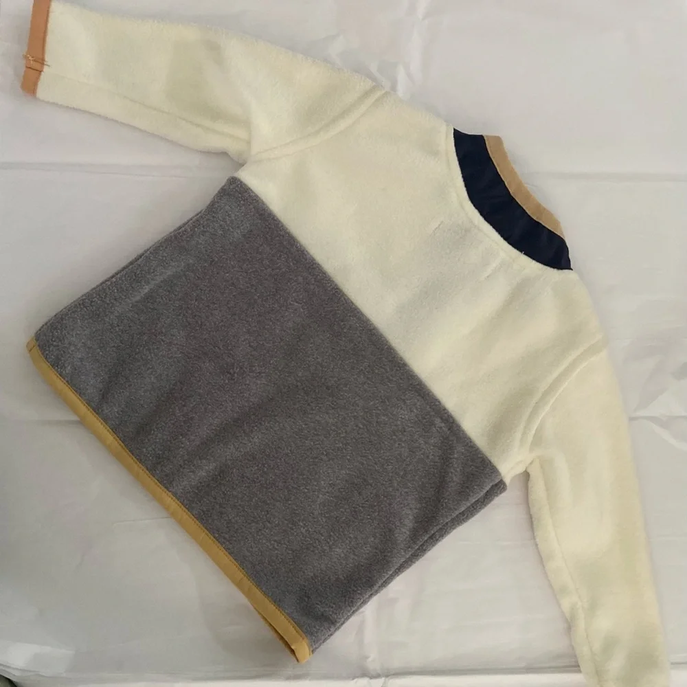 7 for all mankind toddler fleece pullover jacket.